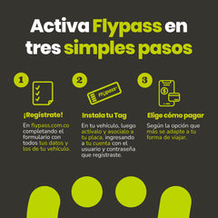 Tag Flypass x 3 unidades